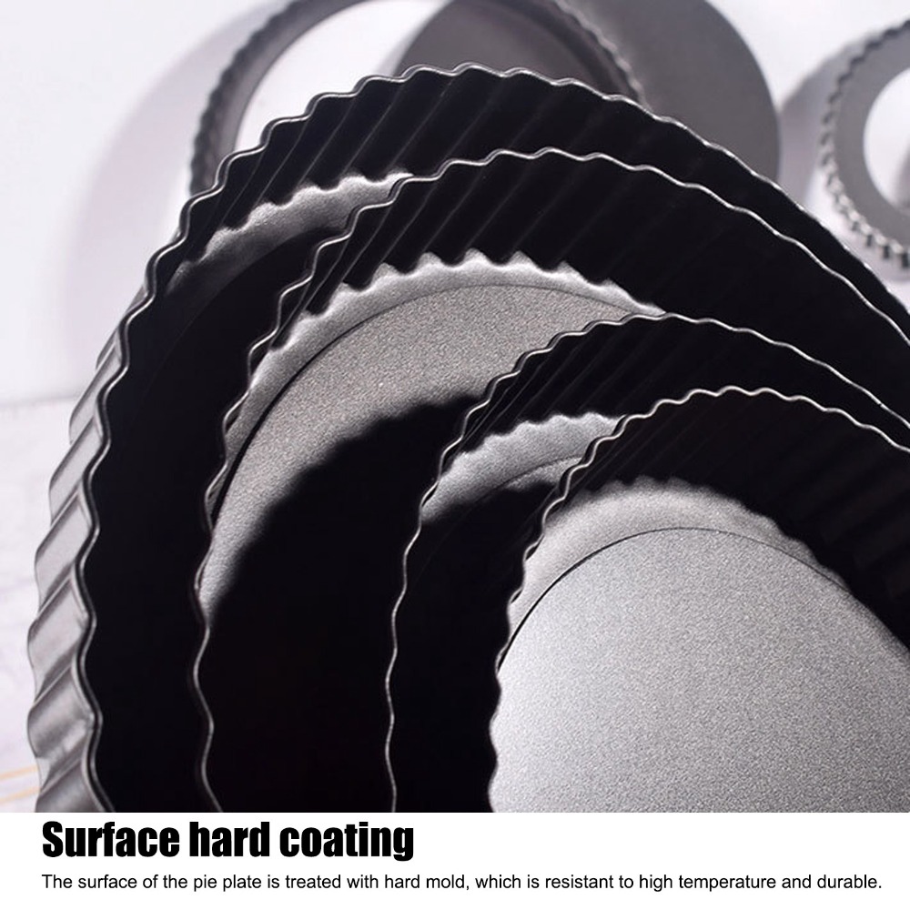 Tart Pan Loose - New 6/8/13 Inch Tart Pan Carbon