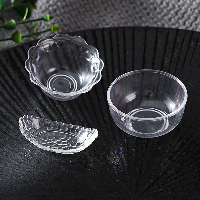 Kitchen Q - 3pcs Dollhouse Mini Bowl Miniature Food