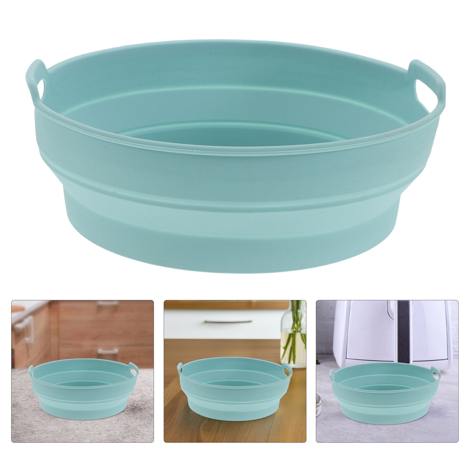 Kitchen Baking Tray - Foldable Silicone Air Fryer Baking Basket