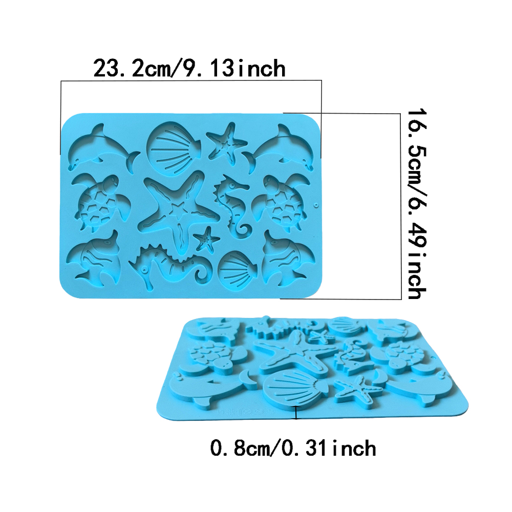 1pc Marine creature shaped cho - Kitchen Baking Molds review and price