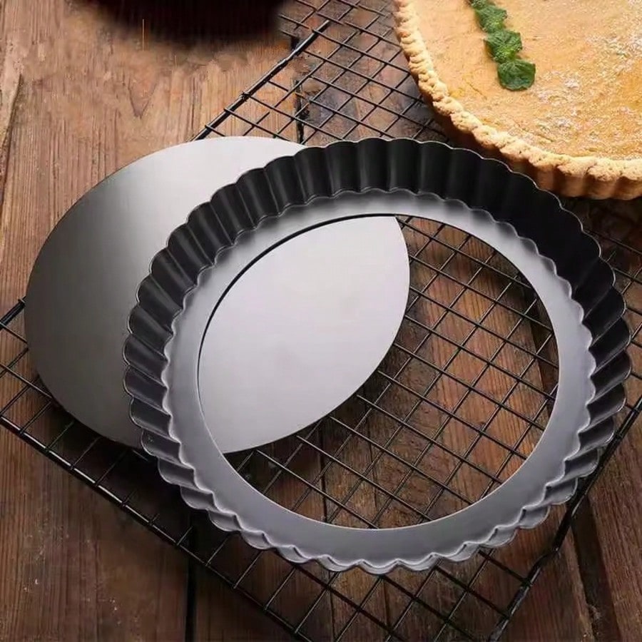 Non-Stick Tart Quiche Flan Pan - Tart Pan Loose review and price