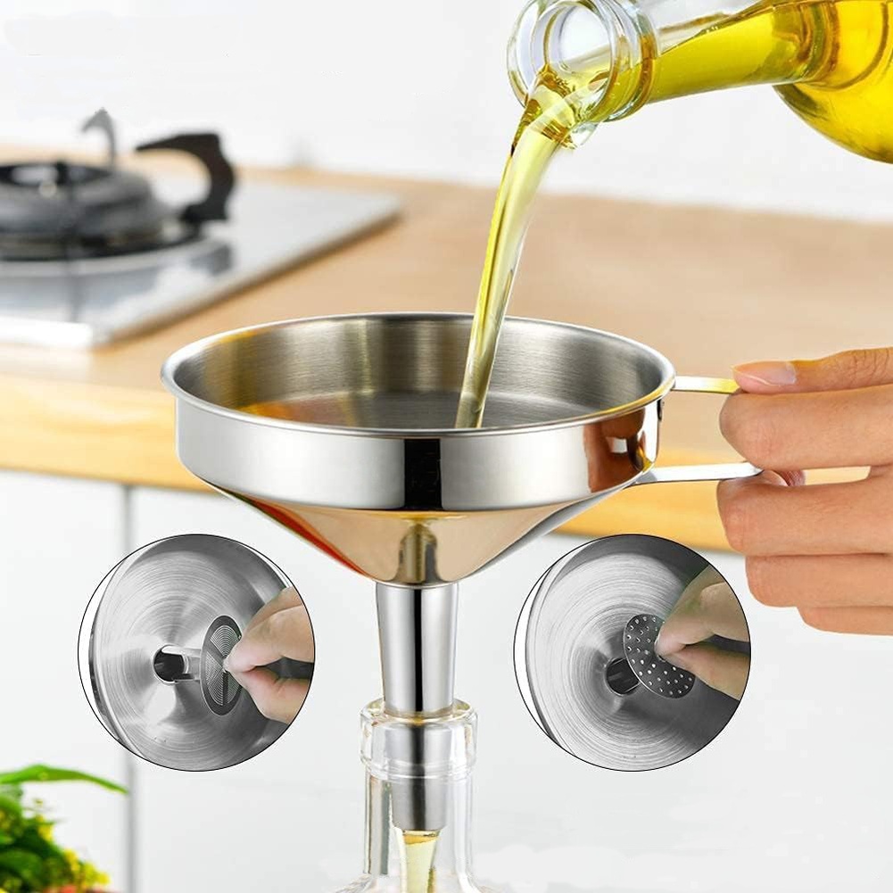 1Pc Stainless Steel Cooking Oi - Kitchen Q review and price