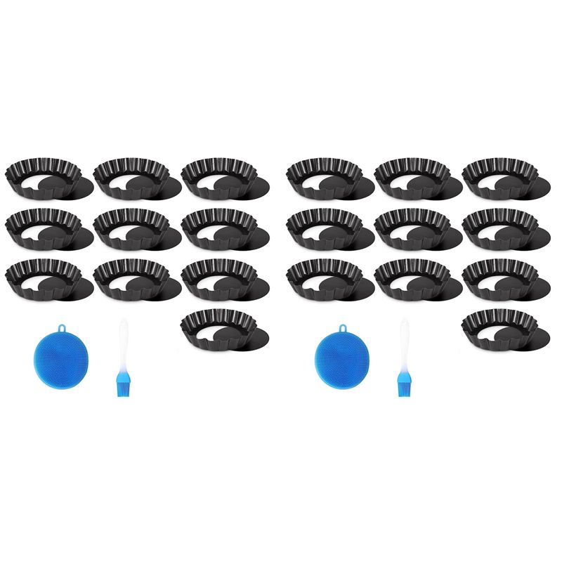 VEHO-20X Tart Pan, 4 Inch Tart - Tart Pan Loose review and price