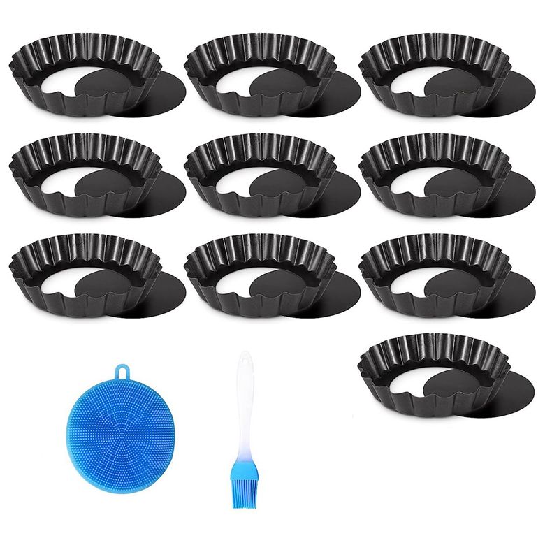VEHO-20X Tart Pan, 4 Inch Tart - Tart Pan Loose review and price