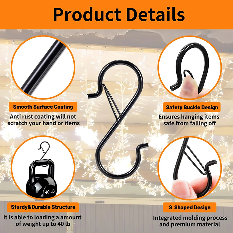 S-shaped Metal Rust Proof Hook - Kitchen Utensils review and price