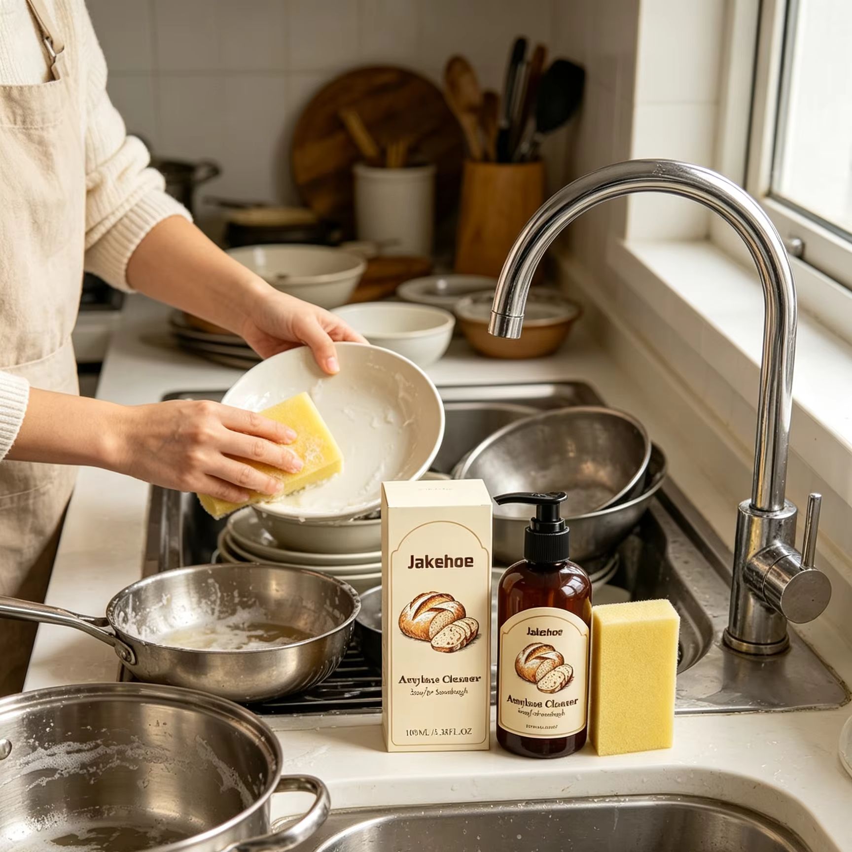 Jakehoe Amylase Cleaner Soap S - Kitchen Baking Mess review and price