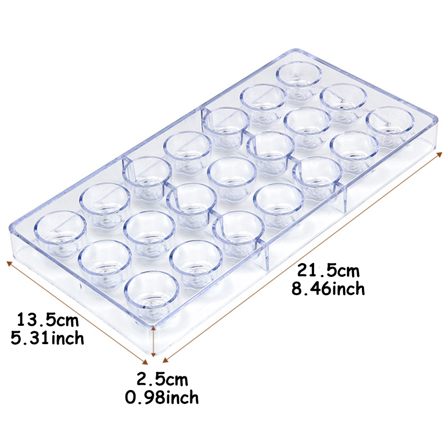 21-Hole Rose Style Transparent - Kitchen Baking Molds review and price