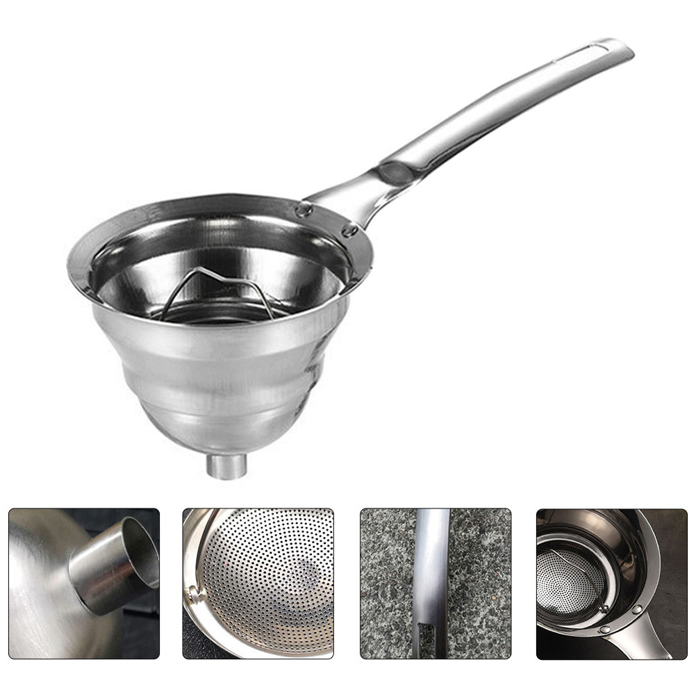 1Pcs Stainless Steel Oil Filte - Kitchen Utensils review and price