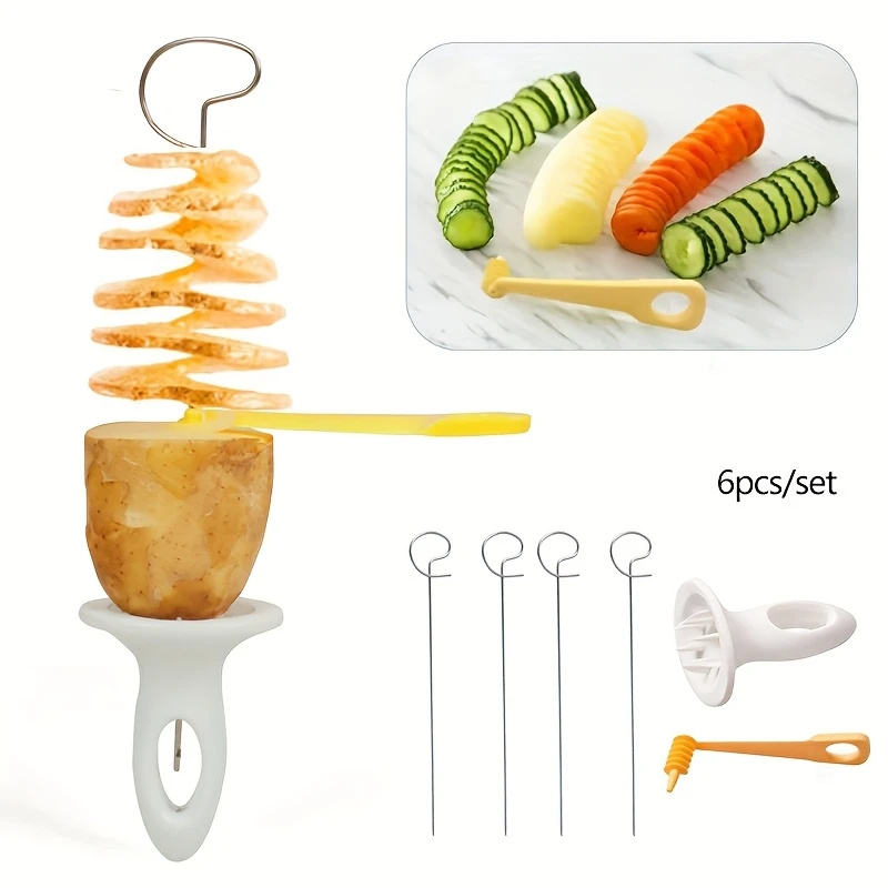6Pcs Stainless Steel Spiralize - Kitchen Jobs review and price