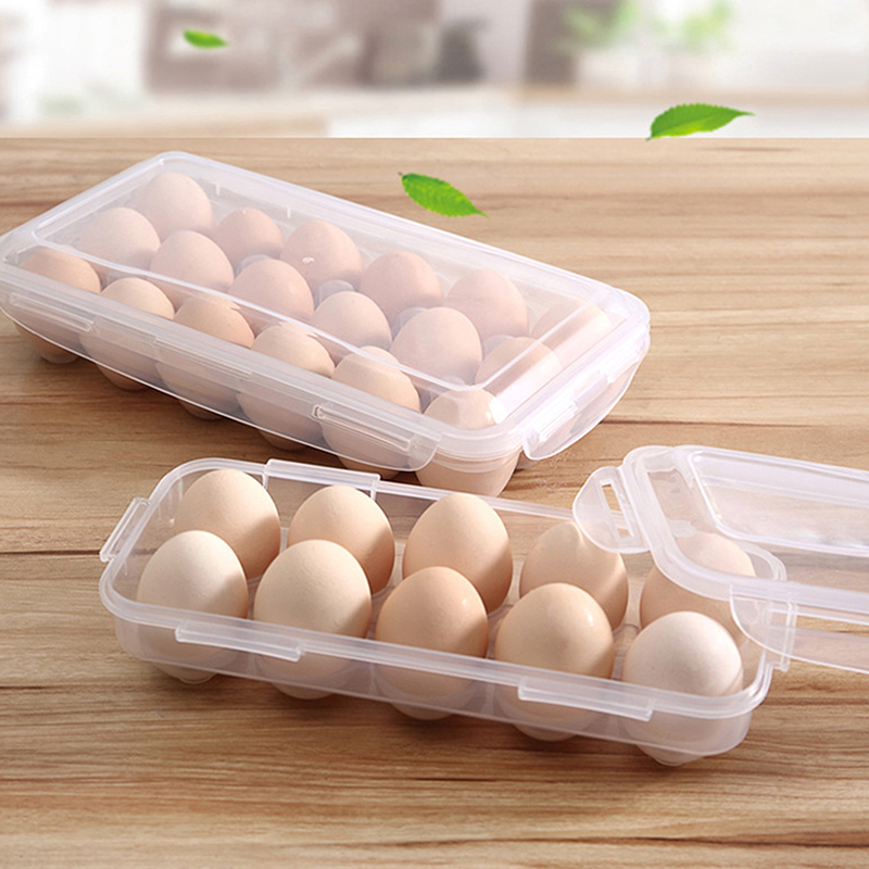 1/2pc 10Grids Egg Storage Box  - Kitchen Q review and price