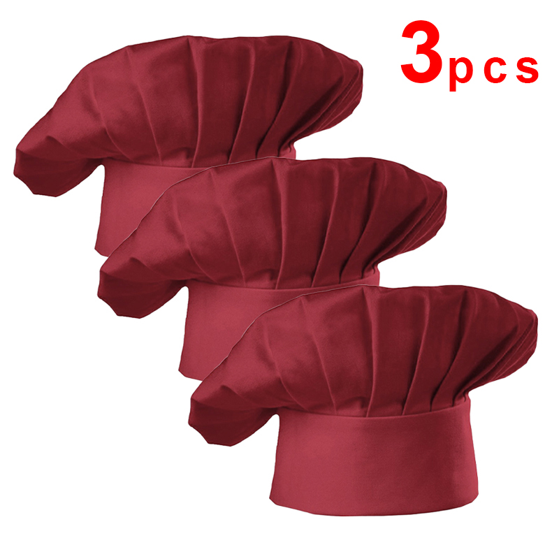 3pcs High22cm Cook Hat White C - Kitchen Q review and price