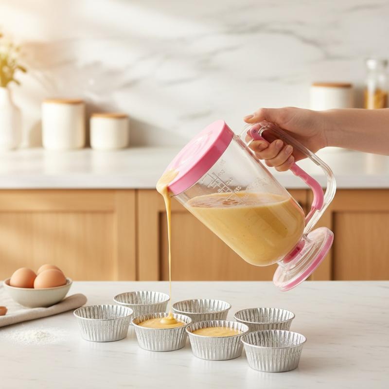 900ml Handheld Batter Dispense - Kitchen Baking Mess review and price