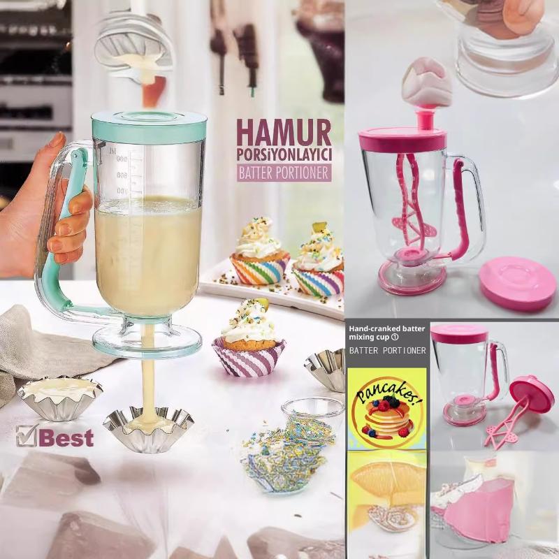 900ml Handheld Batter Dispense - Kitchen Baking Mess review and price
