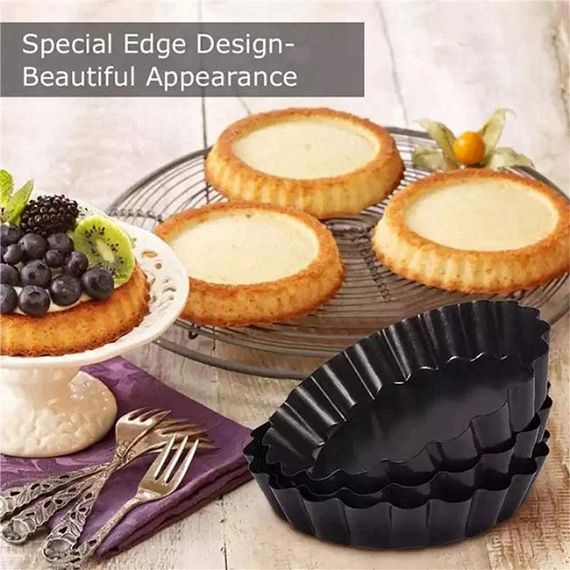 BAAJ-18Pcs 4In/10Cm Mini Pie M - Tart Pan Loose review and price