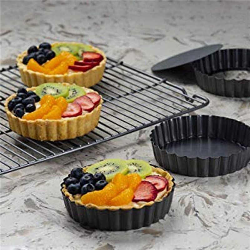BAAJ-18Pcs 4In/10Cm Mini Pie M - Tart Pan Loose review and price