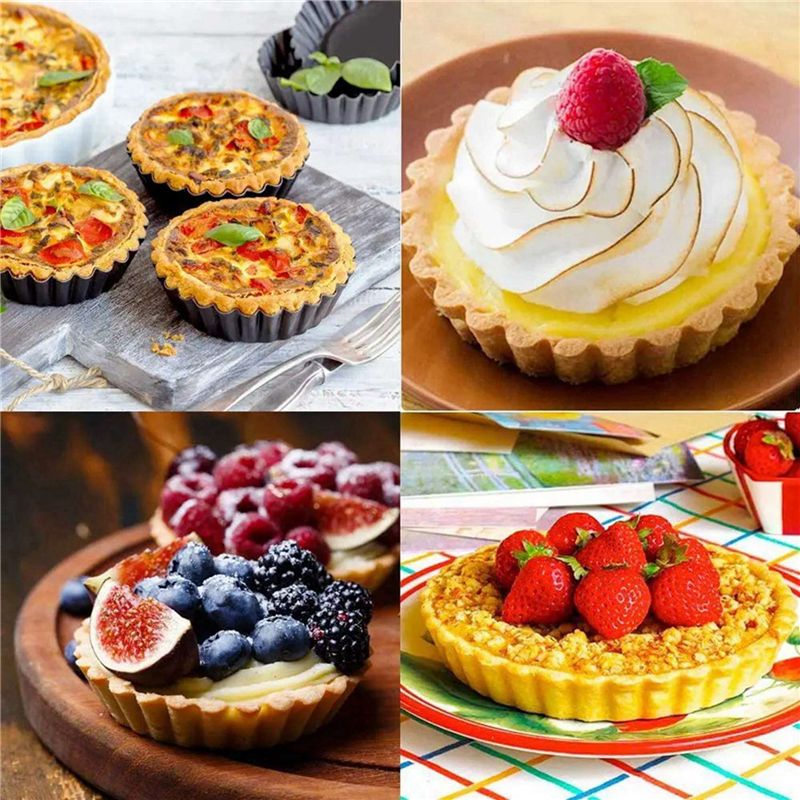 BAAJ-18Pcs 4In/10Cm Mini Pie M - Tart Pan Loose review and price