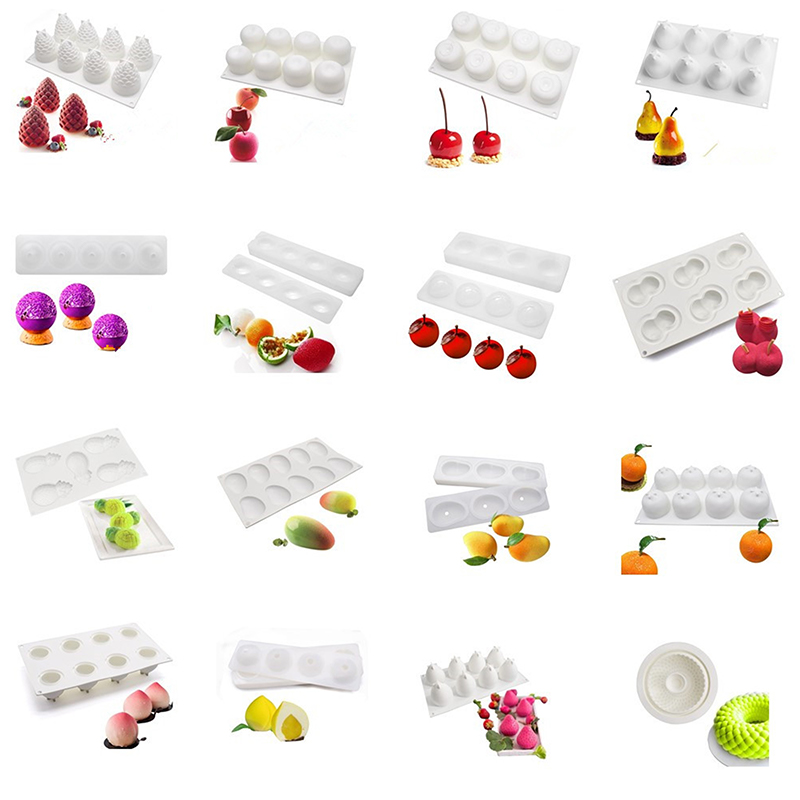 Food-Grade Silicone Fruit Seri - Kitchen Baking Molds review and price