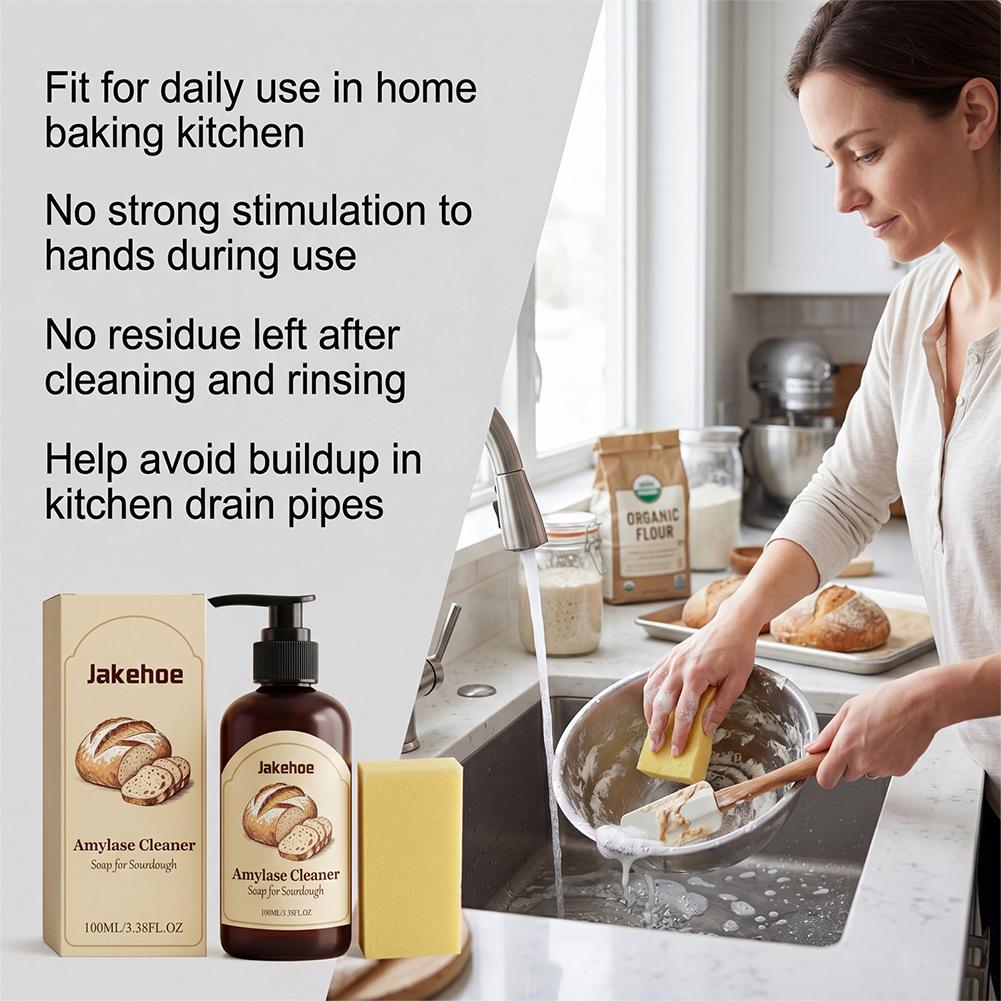 Dough Cleaner Soap for Sourdou - Kitchen Baking Mess review and price
