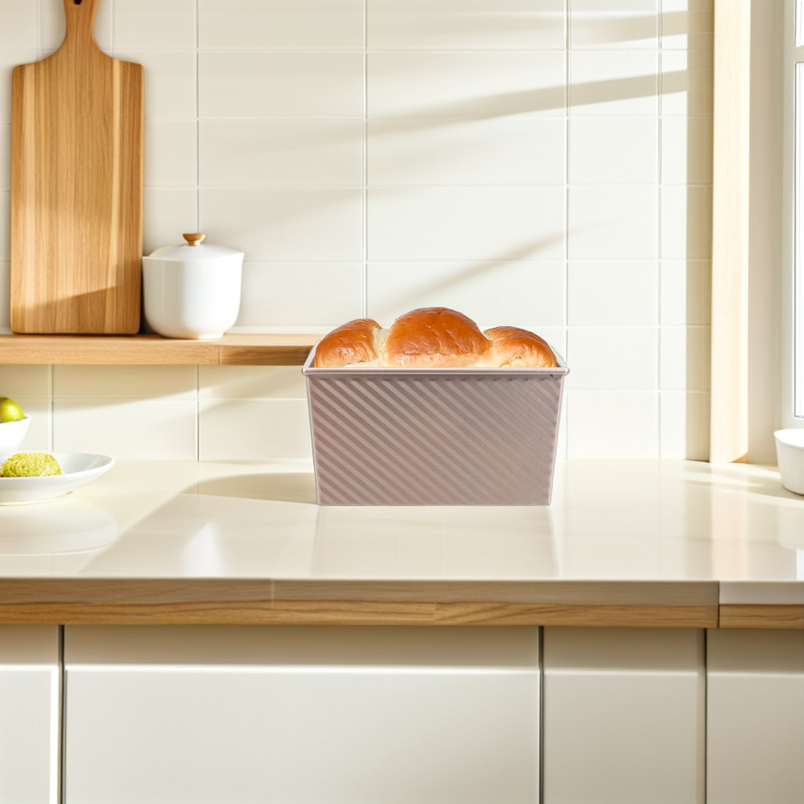 Non-Stick Rectangular Toast Pa - Kitchen Baking Tray review and price
