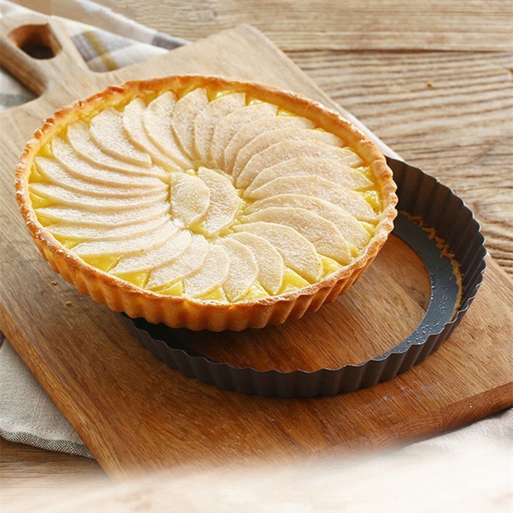 24CM Quiche Pans Removable Bot - Tart Pan Loose review and price