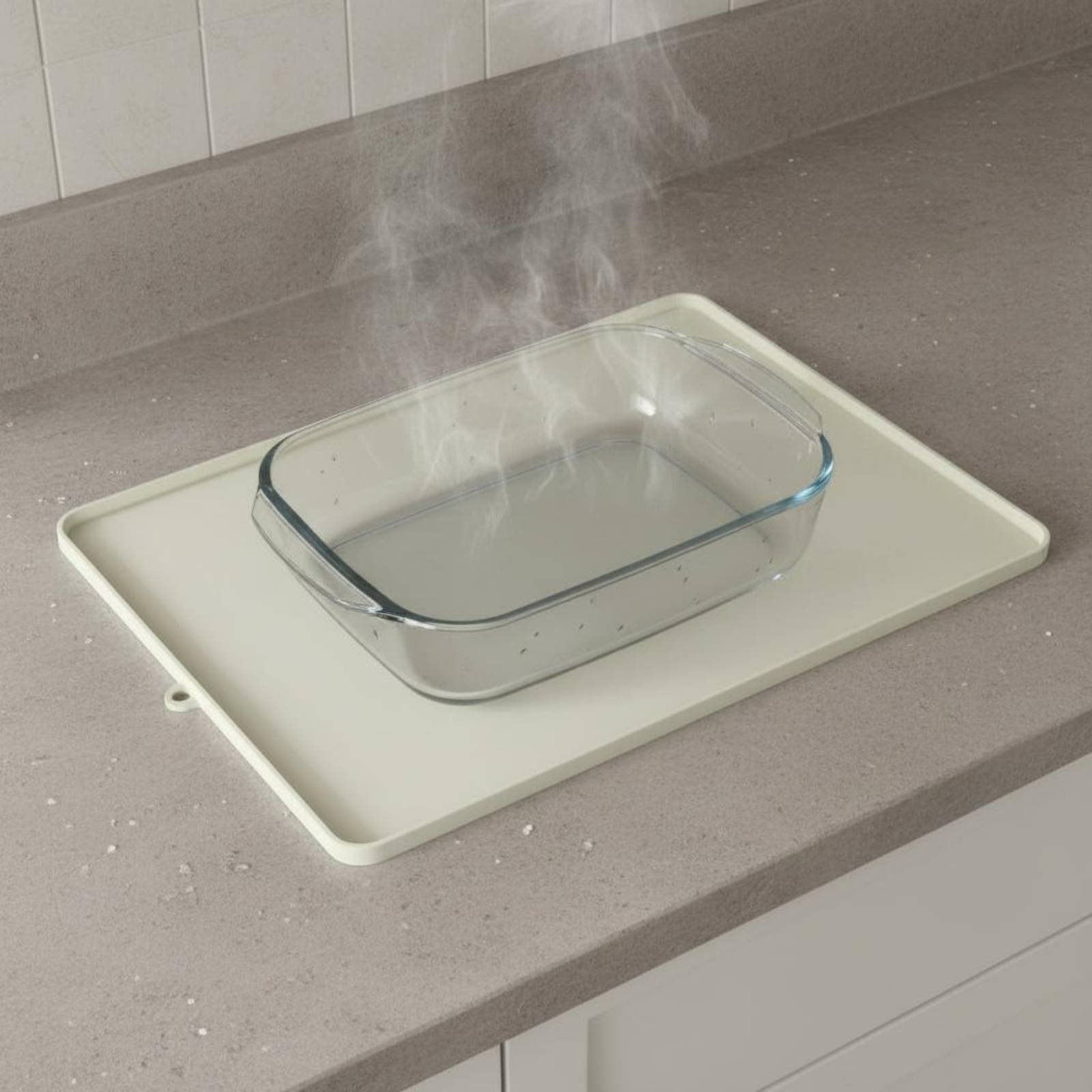 Silicone Microwave Top Mat Fle - Kitchen Baking Tray review and price