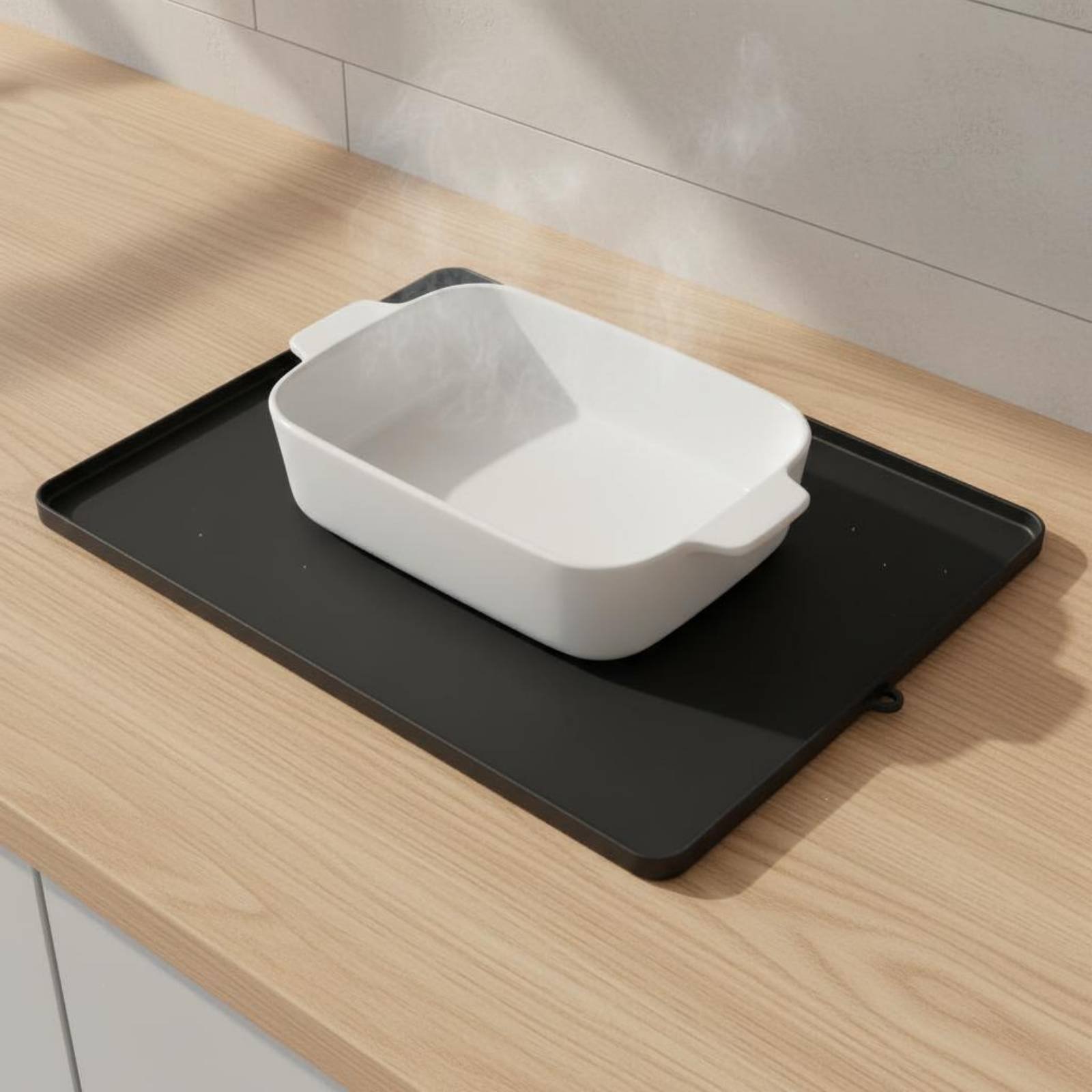 Silicone Microwave Top Mat Fle - Kitchen Baking Tray review and price