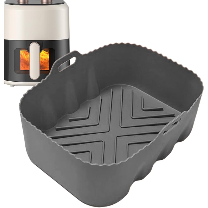 Reusable Silicone Air Fryer Li - Kitchen Baking Tray review and price